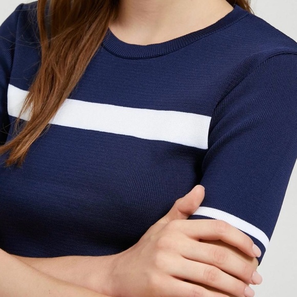 Minark Women’s Knit Top Short Sleeve - Picture 2 of 4